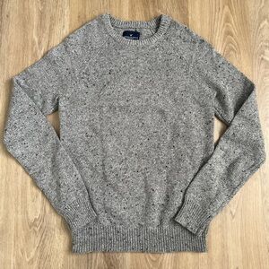 American Eagle Outfitters Gray Crewneck Sweater